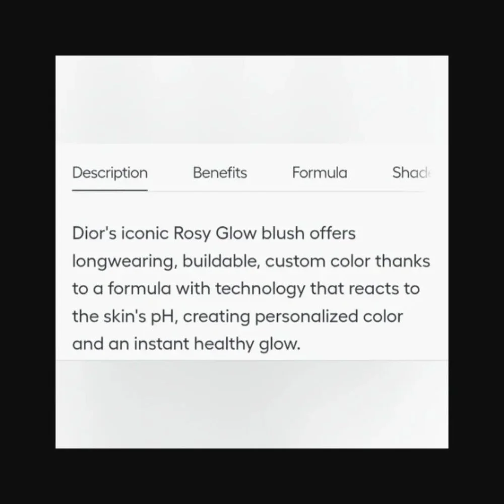 Dior Rosy Glow Blush in 063 Pink Lilac NEW
